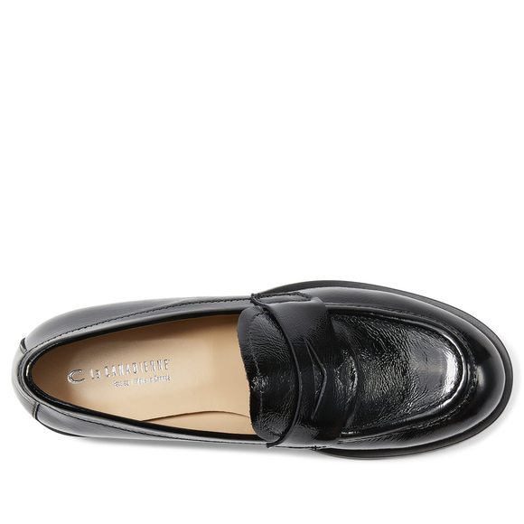 NEW LA CANADIENNE DOMINIC BLACK PATENT 8.5 M (B) - Picture 3 of 6